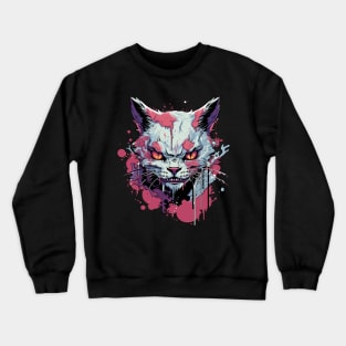 Zombie Cat Crewneck Sweatshirt